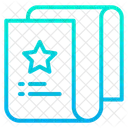 Favorites Document Favorites Page Notes Icon