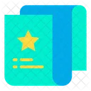 Favorites Document Favorites Page Notes Icon