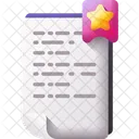 Favorito Como Estrella Icono