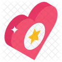 Heart Star Feedback Icon