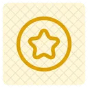 Favourite Star Star Rating Icon