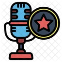 Favourite Podcast Microphone Icon