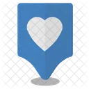 Favourite Location Heart Icon