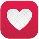 Love Heart Location Icon