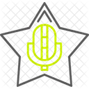 Favourite Podcast Microphone Mic Icon