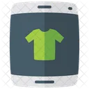 Favourite Tshirt Flat Icon 아이콘