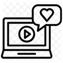 Video Likes Like Button Favourite Video Icon