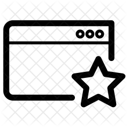 Favourite website Icon