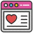 Heart Website Template Icon