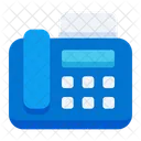 Fax Facsimile Office Icon