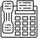 Fax Facsimile Telecopying Icon