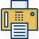 Fax Fax Machine Photocopier Icon