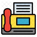 Fax Machine Phone Icon