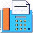 Fax Phone Technology Icon