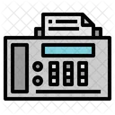 Taxes Fax Phone Call Icon