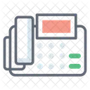 Telecopieur Fax Peripherique De Sortie Icône