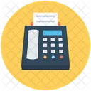 Telecopieur Telecopieur Fax Icône
