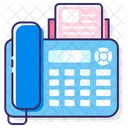 Mfax Fax Tele Fax Icon