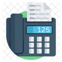 Fax Facsimile Telecopying Icon