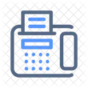 Fax Machine Phone Icon