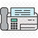 Fax Machine Telephone Icon