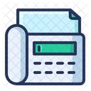 Fax Phone File Icon