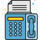 Fax Printer Machine Icon