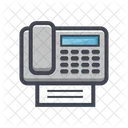 Fax Printer Machine Icon