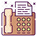 Fax Fax Machine Facsimile Icon