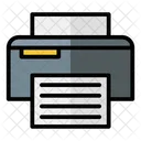 Fax Printer Print Icon
