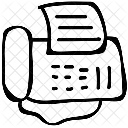 Fax Icon Of Doodle Style Available In Svg Png Eps Ai Icon Fonts