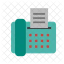 Fax Machine Paper Icon