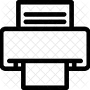 Fax Paper Print Icon