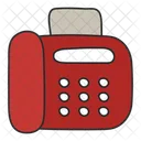 Fax Machine Telefax Facsimile Icon