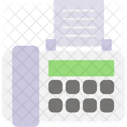 Fax Machine  Icon