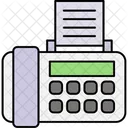 Fax Info Center Facsimile Icon