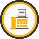 Fax Info Center Facsimile Icon