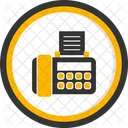 Fax Info Center Facsimile Icon