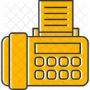 Fax Info Center Facsimile Icon