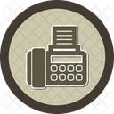 Fax Info Center Facsimile Icon