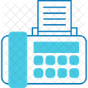 Fax Info Center Facsimile Icon