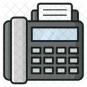 Fax Machine Fax Output Device Icon