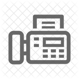 Fax Machine Icon Of Line Style Available In Svg Png Eps Ai Icon Fonts