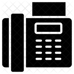 Fax Machine Icon Of Glyph Style Available In Svg Png Eps Ai Icon Fonts