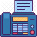Fax Machine Fax Facsimile Icon