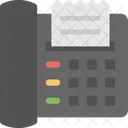 Fax Machine Telefacsimile Icon