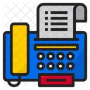 Fax Machine Fax Printer Icon
