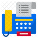 Fax Machine Fax Printer Icon