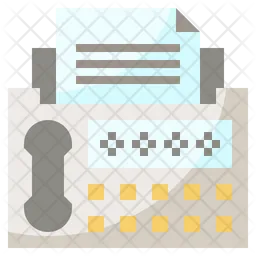 Fax Machine  Icon