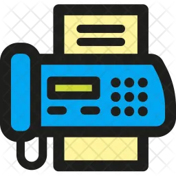 Fax, Machine  Icon